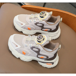 Sz 26-37 Giày Thể Thao Giày Sneakers Đi Học Cho Bé Trai Bé Gái Từ 4 Tuổi K039
