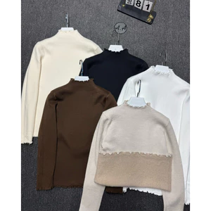Len lót lông 9132-2#. Cổ bèo 3p. Free size (50-68kg)