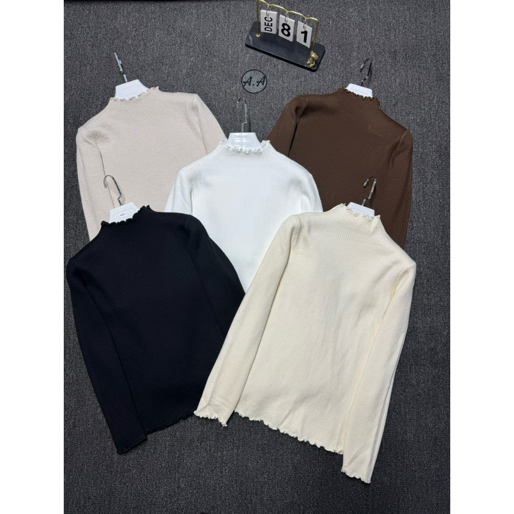 Len lót lông 9132-2#. Cổ bèo 3p. Free size (50-68kg)
