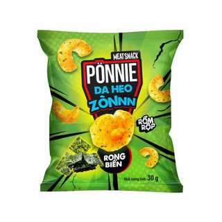 [Chọn vị] Combo 5 gói Snack Ponnie da heo zòn gói x 30gr