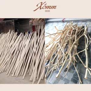 Cành cây khô decor, trang trí 1-2m. thanh gỗ tròn trang trí quán cafe, mái che sân vườn,treo quần áo