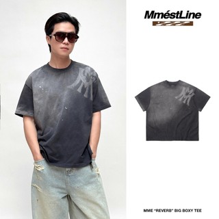Áo thun wash MMESTLINE "REVERB" form Big Boxy lụa vải Premium Cotton