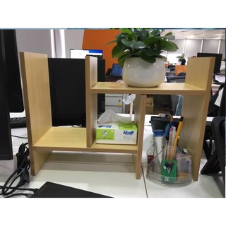KỆ SÁCH GỖ ĐỂ BÀN ĐA NĂNG ĐIỀU CHỈNH ĐƯỢC KÍCH THƯỚC