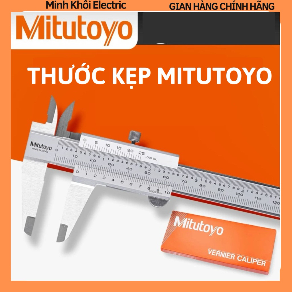 Thước kẹp cơ khí Mitu toyo Nhật Bản thép CR-V, thước kẹp nhật Mitu toyo, thước cặp cơ khí Cao Cấp