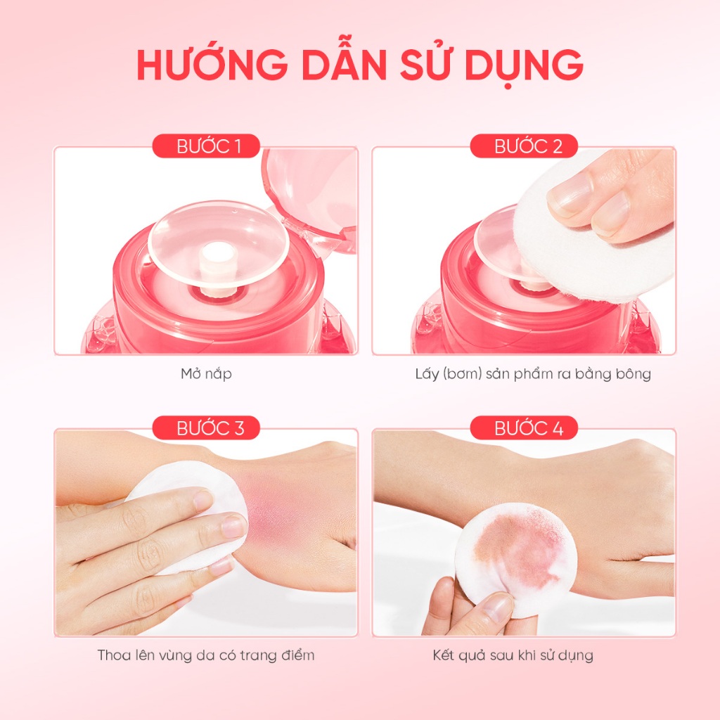 Nước tẩy trang The Originote tẩy trang dưỡng ẩm làm sạch sâu cho mọi loại da Hyalurose Micellar Water 300ml