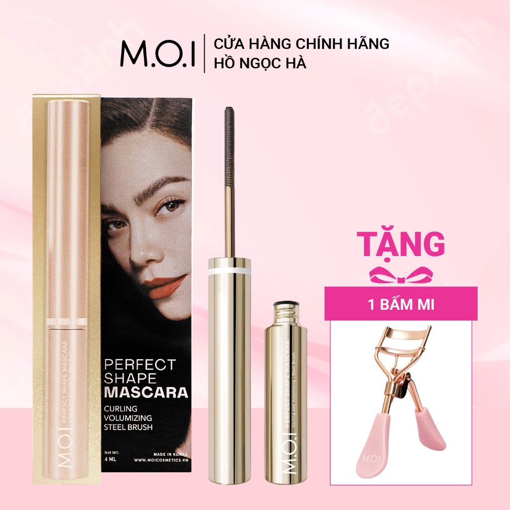 [TẶNG QUÀ] Chuốt mi M.O.I Perfect Shape Mascara 4ml - Không lem không ...