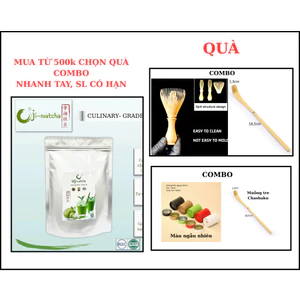 Bột Matcha Uji CULINARY GRADE | 100g - 500g, Bột Trà Xanh Công nghệ NHẬT BẢN