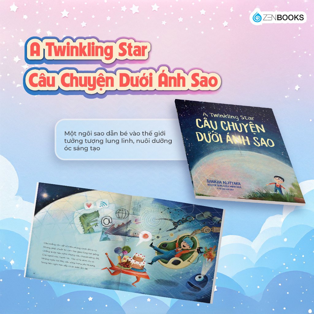 Bộ Truyện Tranh Nuôi Dưỡng Cảm Xúc & Trí Tưởng Tượng Cho Trẻ - Kalimat (Lẻ Tùy Chọn)