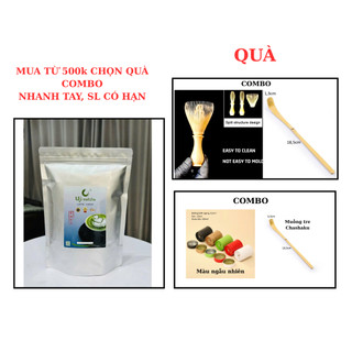 Bột Matcha Uji LATTE GRADE |100g - 500g/Bột Trà Xanh Công nghệ NHẬT BẢN/ vị ít đắng chát hậu vị ngọt