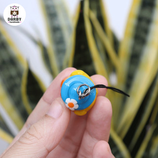 (Đồ Handmade) Dây treo điện thoại GÀ ĐI NẮNG - Thép không gỉ