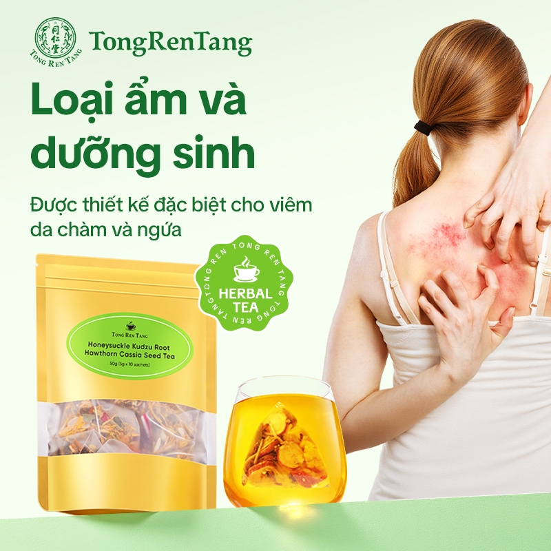 Tong Ren Tang Trà Thảo Mộc Cho Da – Hỗ Trợ Giảm Viêm Da, Ngứa, Eczema, Thanh Lọc Cơ Thể