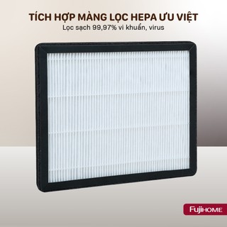 Máy Hút Ẩm Block Fujihome DH16NW-HEPA , Công suất 16 Lít/ngày, có điều khiển từ xa và màng lọc HEPA