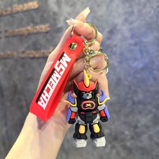 Móc Khóa Mecha Red  - Mô Hình Mini Gundam Siêu Ngầu, Phụ Kiện Thời Trang Đáng Yêu - Quà Tặng