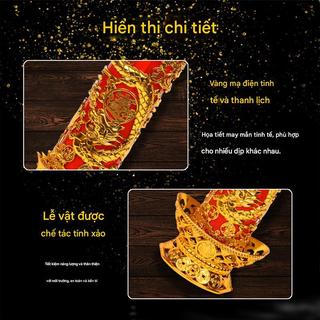 Cặp 2 Chiếc Đèn Long Phụng Đế Sen Dùng Pin Trang Trí Bàn Thờ Gia Tiên, Bàn Phật, Đèn Thờ Nến LED Thờ Thổ Địa Thần Tài