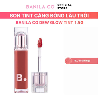 [GIFT- QUÀ TẶNG KHÔNG BÁN] Son Tint Căng Bóng Lâu Trôi Banila Co Dew Glow Tint Mini 1.5G - PK04 Flamingo