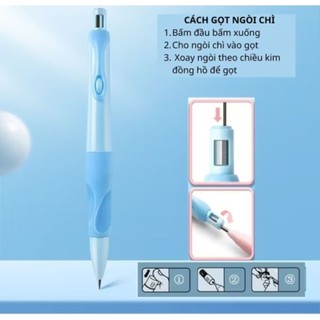 Bút chì cá heo tập viết, bút chì bấm 2B