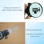 Combo 2 Đèn Dầu Thờ Cúng LED Dùng Pin Không Khói Dáng Cổ Điển Trang Trí Bàn Thờ Đẹp Cao Cấp