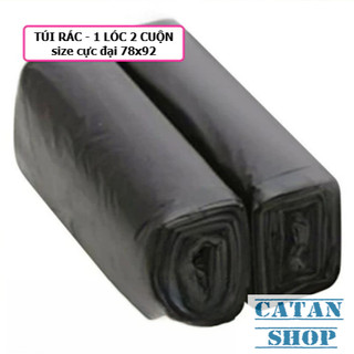 Set 2 Cuộn Túi Rác 1KG Sinh Học EIG Size CỰC ĐẠI 78x92, Combo 2 Túi Rác 1 KG SIZE CỰC ĐẠI