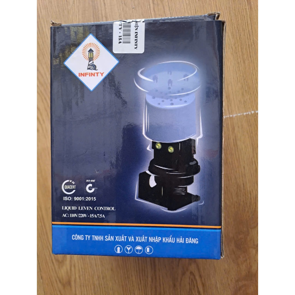 Phao điện cao cấp INFINTY  chính hãng, phao điện lắp bồn nước, chống tràn, chống cạn