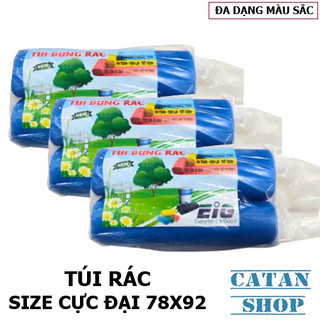 Set 2 Cuộn Túi Rác 1KG Sinh Học EIG Size CỰC ĐẠI 78x92, Combo 2 Túi Rác 1 KG SIZE CỰC ĐẠI