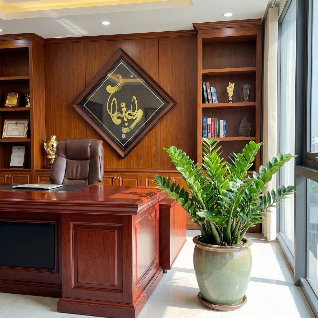 Tranh Chữ Thịnh Thư Pháp, viết tay thủ công – Hưng Thịnh, Phát Đạt – Quà Tặng Ý Nghĩa