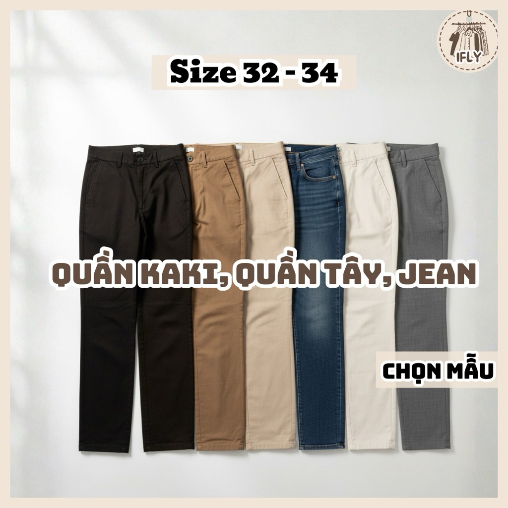 Quần 2hand (Secondhand) Tuyển Chọn - Quần Kaki, Quần Jean, Quần Tây ...