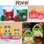 Túi Zip Đựng Bánh Kẹo Họa Tiết Hoạt Hình Chất Liệu Nhựa Nguyên Sinh Dẻo, Bền Lâu, An Toàn TOMI 098