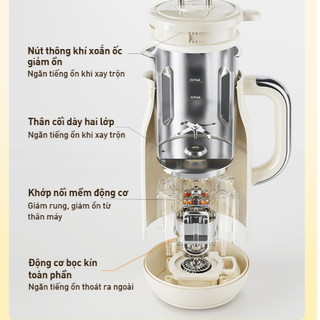 Máy làm sữa hạt Joyoung JSM-125 -  Dung tích 800ml , 7 chế độ nấu - Bảo hành 24 tháng
