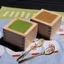 Cốc gỗ vuông Nhật 8,5x8,5x5,5cm/11x11x6cm
