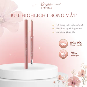 Bút Vẽ Bọng Mắt 2 đầu Vẽ Đường Viền Và Đánh Sáng Tất Cả Trong Một Chống Thấm Tốt, Phụ Kiện Trang Điểm Sayaa
