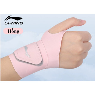 ( CHÍNH HÃNG ) Băng quấn cổ tay thể thao LI-NING, Đai cổ tay, bảo vệ cổ tay, phục hổi chấn thương ( 1 cái)