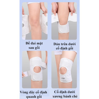 ( BẢN NÂNG CẤP) Bó gối thể thao nâng cấp Li-ning chính hãng, băng quấn đầu gối ( 1 chiếc)