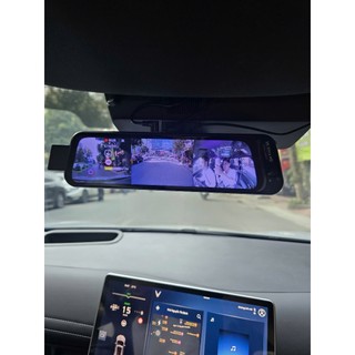 Camera hành trình ô tô X10 Pro 3 mắt cam Tích hợp AI đọc biển số xe GPS Cảnh báo tốc độ Hồng ngoại ban đêm BH 12 tháng