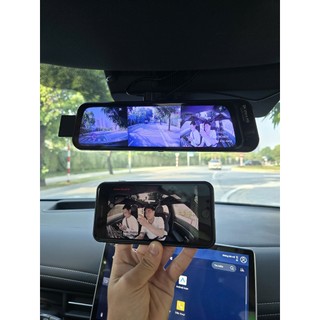 Camera hành trình ô tô X10 Pro 3 mắt cam Tích hợp AI đọc biển số xe GPS Cảnh báo tốc độ Hồng ngoại ban đêm BH 12 tháng