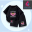 Set Bộ Thun Trẻ Em Mùa Hè, Hình Kitten Girl University Est. 1992, Cotton Mịn Màng Mát Mẻ (M 343)
