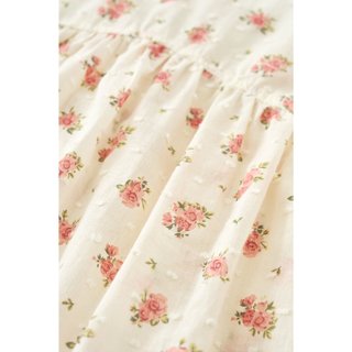 Đầm váy ngắn tay thô bé gái Rabity 950.107