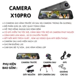 Camera hành trình gương ô tô X10 XETABON ghi hình 2k, Cảm ứng Full màn hình 10inch, Kết nối điện thoại, Bảo hành 1 năm — ảnh 5