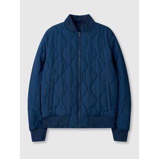 Áo khoác phao nam VIP dáng bomber YODY bo chun tay, chun gấu kín gió MCPJ25F018