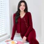 Set Bao Gồm Áo Cardigan Và Váy Dành Cho Mẹ Bầu/ Không Bầu - Dự tiệc/Đón Giáng Sinh Ấm áp, tinh tế VL044 B2MUM