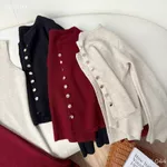 [VÁY LEN] Set Bao Gồm Áo Cardigan Và Váy Dành Cho Mẹ Bầu/ Không Bầu - Dự tiệc/Đón Giáng Sinh Ấm áp, tinh tế VL044 B2MUM — ảnh 2
