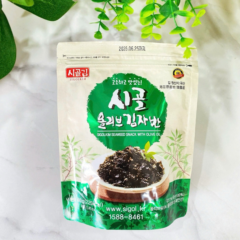1 Túi Rong biển rắc cơm mè rang Hàn Quốc gói 40g