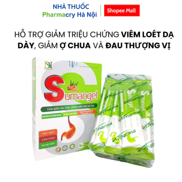 [ CHÍNH HÃNG ] Gel dạ dày SUMANGEL cải thiện viêm loét dạ dày tá tràng trào ngược acid dịch vị dạ dày hộp