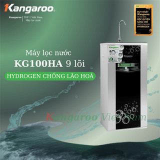 Máy lọc nước Kangaroo Hydrogen KG100HA 100HA 9 lõi - [ Miễn phí lắp đặt TP.HCM ]