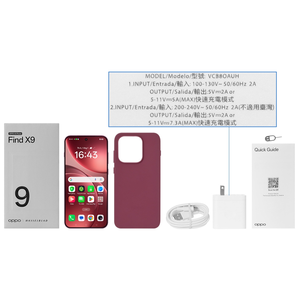 OPPO Find X9 5G (12GB/256GB) - Hàng Chính Hãng NEW Seal | BigBuy360 - bigbuy360.vn
