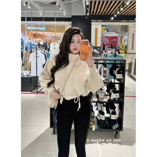 ÁO KHOÁC LEN BUỘC NƠ HÀNG QCCC L1