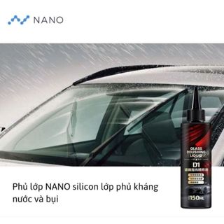 Homee.cok Dung Dịch Chống Bám Nước Kính Ô Tô – Phủ Nano Chống Mưa, Xóa Màng Dầu Kính Lái, Tăng Tầm Nhìn