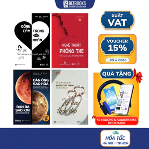 Bộ Sách Phụ Nữ: Lời Hay Tình Đẹp, Nghệ Thuật Phòng The, Đồng Cảm Trong Hôn Nhân, Đàn Ông Sao Hỏa