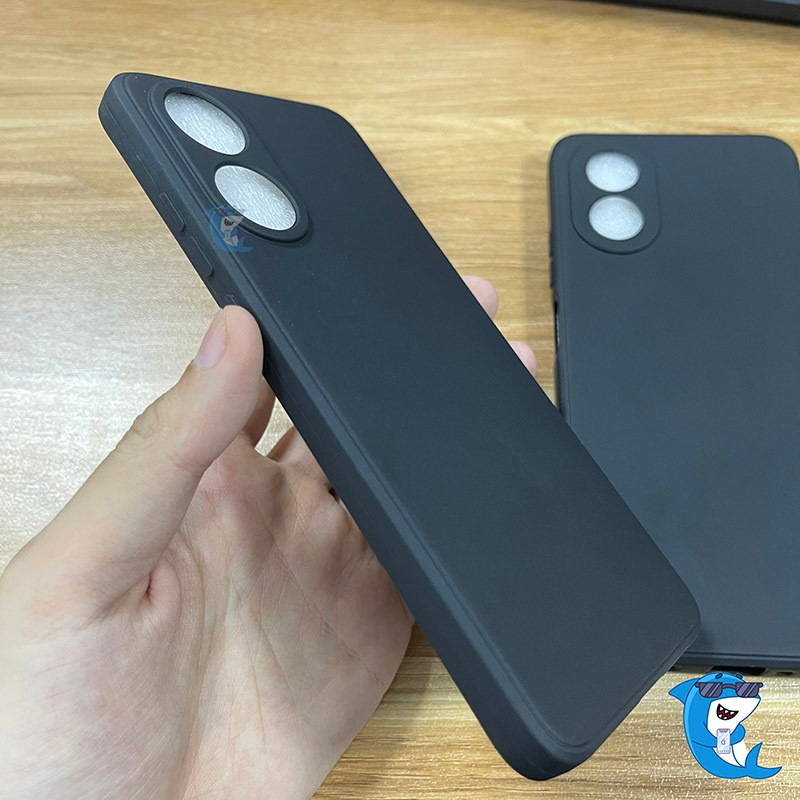Ốp lưng Oppo A18, A38, A58, A78 4G 5G bảo vệ cam điện thoại toàn diện cạnh vuông nhựa dẻo tpu bibi glass