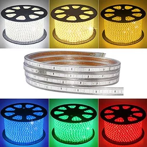 100M 50M 30M 20M Dây Led đôi 2835 tặng kèm nguồn chống nước trang trí ngoài trời quấn cây siêu sáng