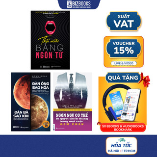 Combo Sách - Giao Tiếp Khéo Léo 3 Cuốn: Đàn Ông Sao Hỏa Đàn Bà Sao Kim, Thôi Miên Bằng Ngôn Từ, Ngôn Ngữ Cơ Thể